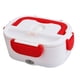 thumbnail image 1 of Calefacción Eléctrica Portátil Caja De Almuerzo Inoxidable Calentador De Alimentos 220V Enchufe De La UE Rojo, 1 of 5