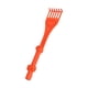 thumbnail image 3 of Herramienta De Limpieza De Fregaderos Mini Rastrillo Naranja Para áreas De Difícil Acceso Canaletas Ramas, 3 of 3