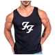 thumbnail image 2 of Polera Diseño Foo Fighters 1 Musculosa Tank Gym Life talla XL Negro Hombre, 2 of 3