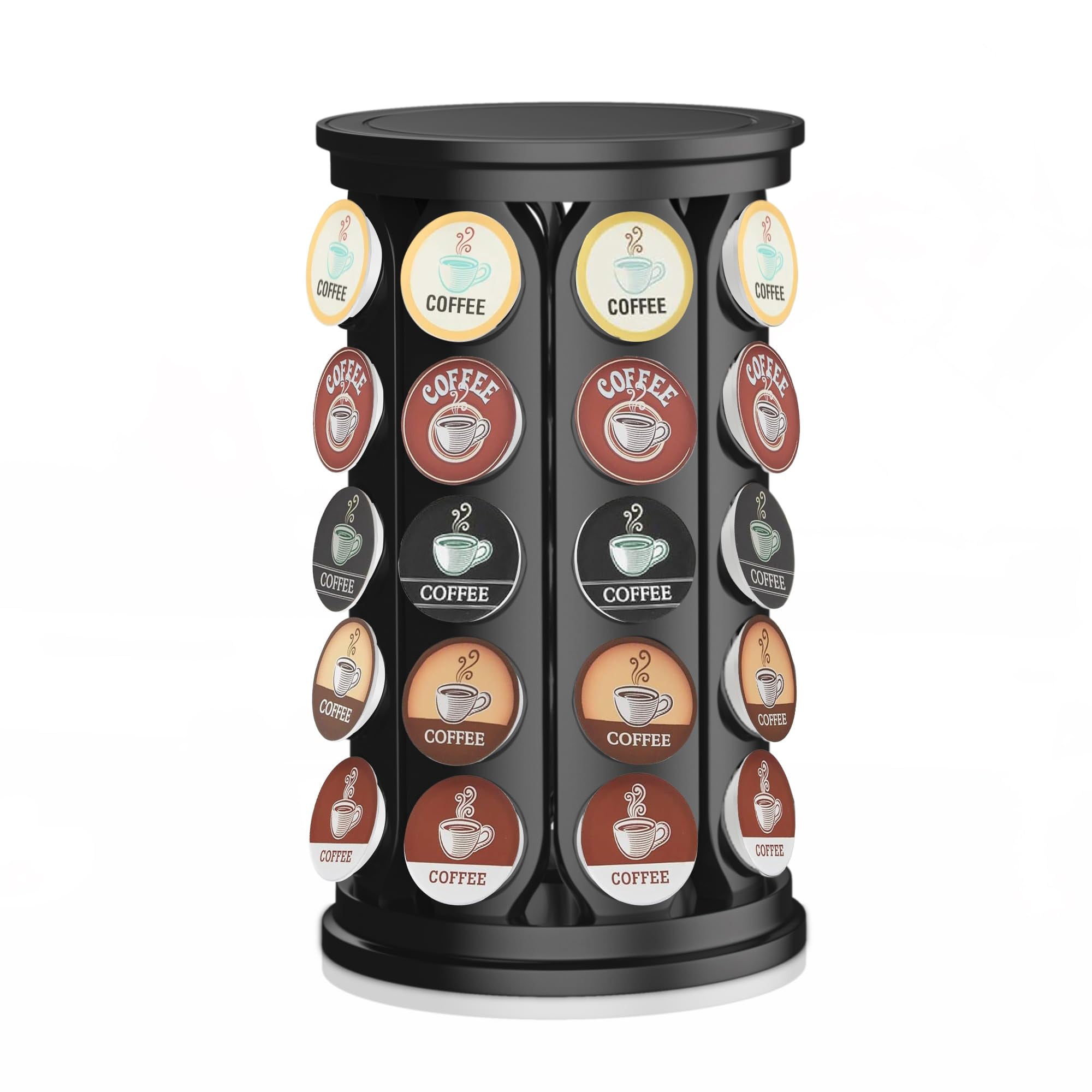 Soporte Para Cápsulas De Café Cehnceh Con Rotación De 360° Para 40 Cápsulas