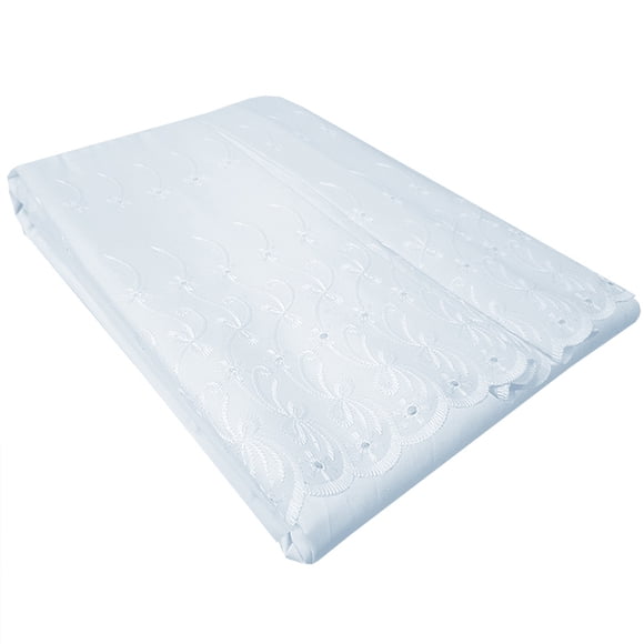 Faldon Full Broderie Romantico Blanco