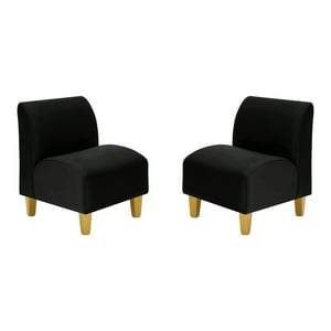 Bodevir - Set Poltrona Soft 1C Felpa 01 Negro