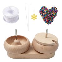 Bothyi - Dual Bowl Bead Spiner Spins Bead Spins Loader Diy Herramienta De Joyería Para Manual