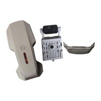 Magideal - Pieza De Repuesto De Drones De Cuerpo Principal, Drones Con Cubierta De Luz, Piezas De Ensamblaje De Bricolaje Para Cuadricóptero Para E88 E88Pro, Gris