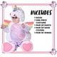 thumbnail image 5 of Costume Spooktacular Creations, bonito unicornio con alas, niña 3T, 5 of 7