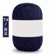 thumbnail image 1 of Xiao Hua Hilo de ganchillo azul marino, 2 ovillos de 25 gramos cada uno. Hilo suave hecho a mano, ideal para principiantes y adultos. Perfecto para tejer suéteres y fundas de almohada decorativas., 1 of 3