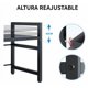 thumbnail image 3 of Repisa organizadora microondas con ganchos color Negro, 3 of 5