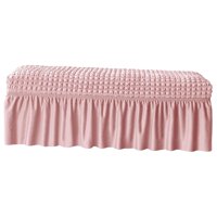 Magideal - Funda Para Banco De Comedor, Elásticas Extraíbles Para Sillas, De Funda De Asiento Elástico, Funda De Cojín Para Banco Para , Rosa