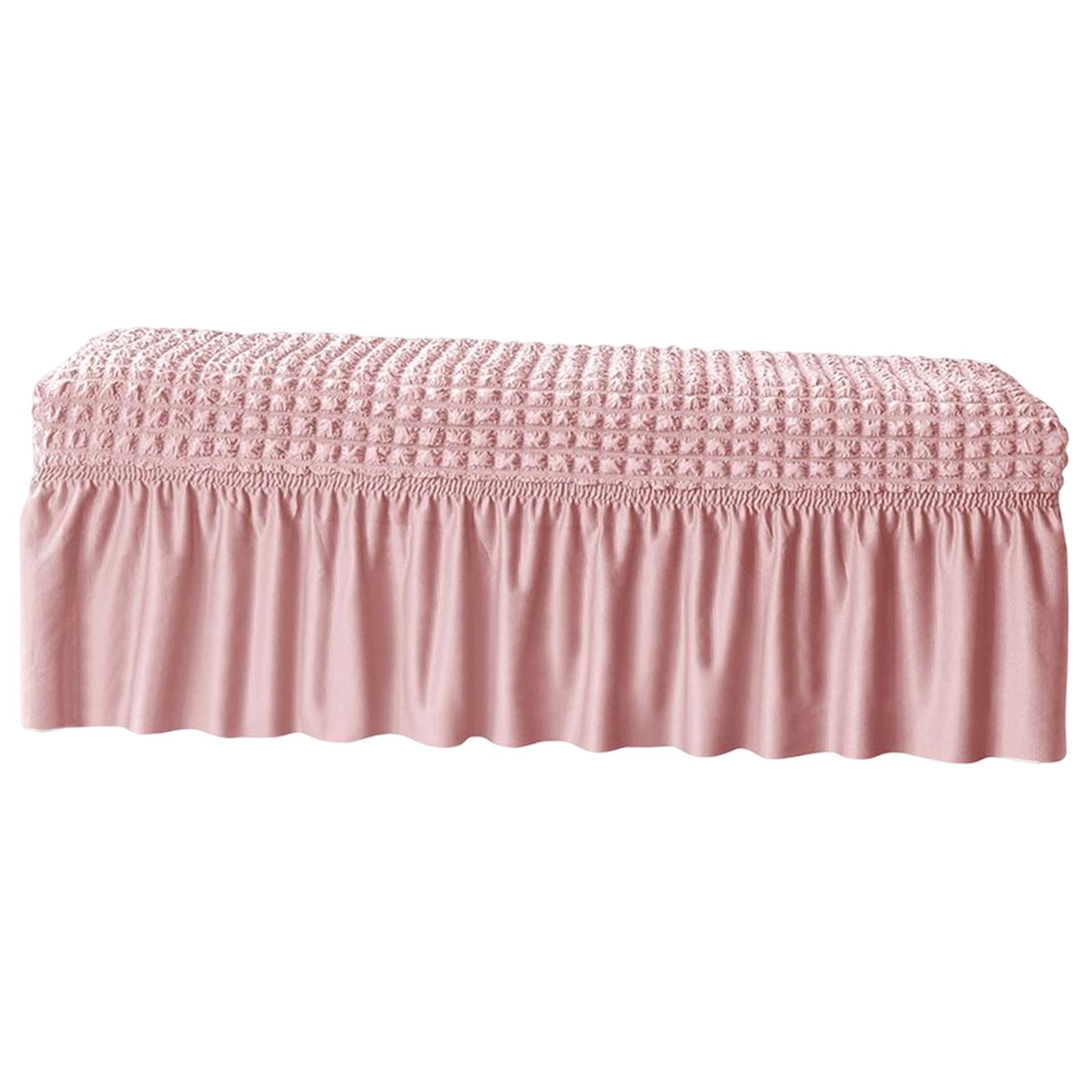 Magideal - Funda Para Banco De Comedor, Elásticas Extraíbles Para Sillas, De Funda De Asiento Elástico, Funda De Cojín Para Banco Para , Rosa