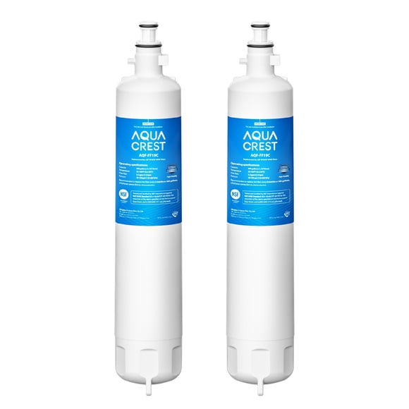 Filtro de agua AQUA CREST AQF-FF19C paquete de 2 (con CHIP)