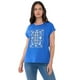 thumbnail image 1 of Polera Mujer Azul M/C Focal Print Corona, 1 of 5