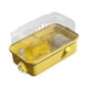 thumbnail image 5 of Casa de hámster jaula transparente hábitat de ventilación grande jaula de animales pequeños para animales pequeños planeadores de azúcar gerbils conej Amarillo, 5 of 5