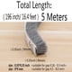 thumbnail image 3 of Pila autoadhesiva Weather Stripping Seal Zhilokdor, color gris, 3 of 9