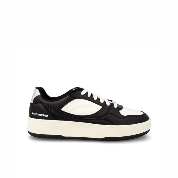Zapatilla Mujer North Star Luze Blanco - Negro