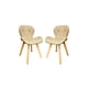 thumbnail image 1 of Pack 2 Sillas Radar Wood Beige, 1 of 4