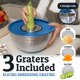 thumbnail image 2 of Juego de 28 piezas de tazones de acero inoxidable azul Priority Chef, 2 of 9