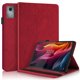 thumbnail image 1 of Funda con relieve del Árbol de la Vida para tablet Lenovo Tab m11/k11 Plus con soporte, ranuras para tarjetas y soporte para lápiz óptico. Rojo, 1 of 6