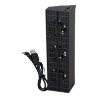 Magideal - Ventilador De Refrigeración Automático Para Para Enfriador Automático Control De Temperatura Inteligente 3 Ventiladores