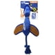 thumbnail image 1 of Pato de lanzamiento Toy Nerf Dog, grande, de nailon, azul/naranja, 1 of 3