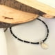 thumbnail image 2 of Pulsera negra San Benito plata, 2 of 4