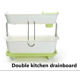 thumbnail image 5 of Escurridor De Platos Secador Para Fregadero 2 Niveles Color Verde, 5 of 8