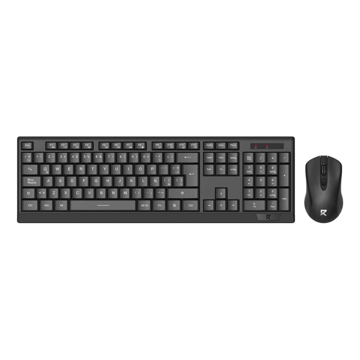 Kit Teclado + Mouse Redragon Bs8343a Sp Español Negro