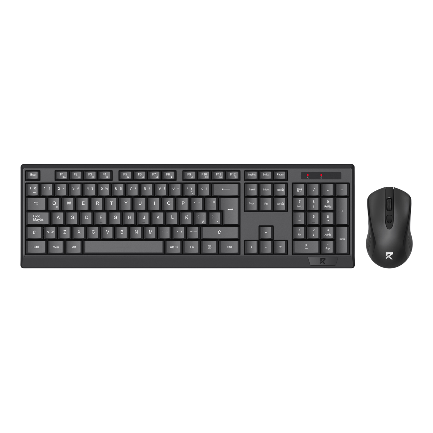 Kit Teclado + Mouse Redragon Bs8343A Sp Español Negro