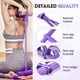 thumbnail image 3 of Banda resistencia tirador tobillo pedal 4 tubos entrenamiento hombre mujer gimnasio hogar, 3 of 7
