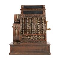 Magideal - Escultura Coleccionable Estatuilla De Resina Modelo Clásico Regalo De Cumpleaños Estatua De Estilo Vintage Adorno De Estilo Retro Para Estante De Dorm Máquina De Escribir 4X2.6X5In