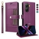 thumbnail image 1 of FOXDOCK Funda tipo Cartera para Xiaomi POCO X7 Pro 5G – Cubierta de Cuero PU con Múltiples Ranuras, Bolsillo para Efectivo y Correa de Muñeca, 1 of 6