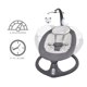 thumbnail image 2 of Silla Nido Baby Swing Gris, 2 of 9