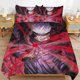 thumbnail image 1 of Jujutsu Kaisen Bedding Set Duvet Cover Comfortable and Lightweight Cartoon Bedding 3 Piece Bed Set, 1 of 5