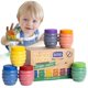 thumbnail image 1 of Palitos de miel para pintar con dedos, no tóxicos, 6 colores brillantes para niños de 1 año o más, 1 of 7