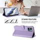 thumbnail image 4 of Motorola MOTO G Play 2025 Funda Billetera con Estampado de Gato, Lila Claro, 4 of 6