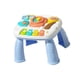 thumbnail image 3 of Mesa De Aprendizaje De Actividades Para Bebés, Juguetes, Mesa De Aprendizaje Musical Para Niñas De 3, 4, 5 Y 6 Años, Color Azul, 3 of 5