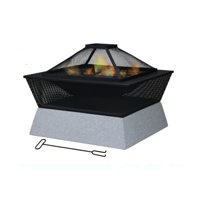 Igpro - Fogon Parrilla A La Piedra 54X54X43Cm