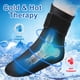 thumbnail image 2 of Envoltura de hielo de tobillo para lesiones, calcetín reutilizable de terapia en frío con gel con terapia en frío y caliente, alivio instantáneo del dolor para tendonitis de Aquiles, fasciti, 2 of 3