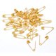 thumbnail image 4 of ® 1000 imperdibles de 21 mm, color dorado y plateado, para coser ropa y oficina (dorado), 4 of 5