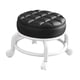 thumbnail image 5 of Taburete Giratorio De 360° Con Asiento Bajo Y Ruedas, Silencioso, Para Cocina, Peluquería, Oficina, Color Negro, 5 of 5