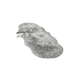 thumbnail image 1 of Alfombra Peluda Bajada de Cama color Gris Claro, 1 of 3