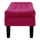 thumbnail image 3 of Banqueta Wood 2c Felpa 00 Burdeo, 3 of 4