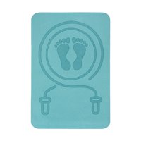 Ioensy - Estera De Cuerda Para Saltar Antideslizante A Prueba De Golpes Estera De Saltar Estera De Yoga Estera De Ejercicio Físico Azul