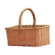 thumbnail image 1 of Canasto De Picnic De Mimbre Tejida Canasto De Almacenamiento Rural Para Verduras Playa Con Tela, 1 of 3