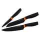 thumbnail image 1 of Set 3 Cuchillos Ergonomicos De Cocina Negro, 1 of 4