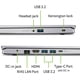 thumbnail image 2 of Laptop Acer Aspire Go 15 AG15-42P-R9FW Ryzen 7 16GB 512GB, 2 of 9