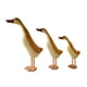 thumbnail image 3 of Juego De 3 Estatuas De Patos De Madera, Adornos únicos Para Estante, Escritorio O Centro De Mesa., 3 of 5
