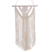 Homeessentials - Telar De Macramé Blanco 73 Cm