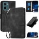 thumbnail image 1 of Funda Flip Premium Fibra de Carbono para Motorola MOTO G05 con Soporte y Cierre Negro, 1 of 6