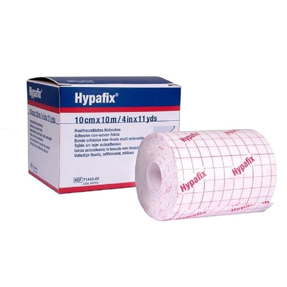 Cinta de fijación para apósitos de área ancha BSN Hypafix, 10 cm x 10 m