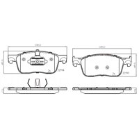 Pastillas Freno Para Auto Motaquip Lvxl1902